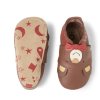 Kožené barefoot capáčky Bobux - Smart Bear Cappuccino