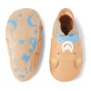 Kožené barefoot capáčky Bobux - Smart Bear Biscuit