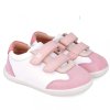 Kožené barefoot tenisky Garvalín - Blanco Rosa