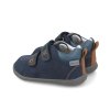 Celoroční kožené tenisky s membránou Garvalín Serraje - Azul Marino