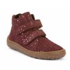 Celoroční barefoot boty Froddo Autumn - Bordeaux +
