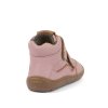 Celoroční barefoot boty Froddo Tex Autumn celokožené - Pink