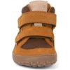 Celoroční barefoot boty Froddo Tex Autumn - Cognac