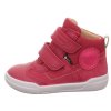 Celoroční barefoot boty Superfit s membránou - Rot/Pink