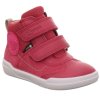 Celoroční barefoot boty Superfit s membránou - Rot/Pink