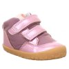 Celoroční barefoot capáčky Prewalker Superfit - Lila/Rosa