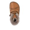 Vysoké zimní barefoot boty Froddo furry boot - Cognac