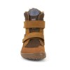 Zimní barefoot boty Froddo Up Tex winter - Cognac