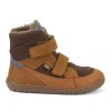 Zimní barefoot boty Froddo Up Tex winter - Cognac