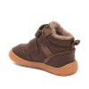 Zimní boty Bisgaard barefoot becky s membránou - Brown