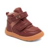 Zimní boty Bisgaard barefoot becky s membránou - Bordeaux