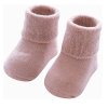 Teplé ponožky s protiskluzem - Růžová