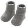Teplé ponožky s protiskluzem - Šedá
