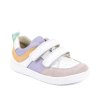 Froddo nízké celoroční barefoot kožené boty Loop - White/Lila