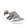Froddo barefoot celoroční kožené nízké tenisky F-motion - Grey/Black