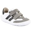 Froddo barefoot celoroční kožené nízké tenisky F-motion - Grey/Black