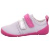 Barefoot textilní tenisky Superfit Vento - Hellgrau/Pink