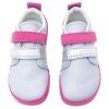 Barefoot textilní tenisky Superfit Vento - Hellgrau/Pink