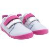 Barefoot textilní tenisky Superfit Vento - Hellgrau/Pink