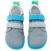 Barefoot textilní tenisky Superfit Vento - Hellgrün/Türkis
