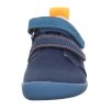 Barefoot textilní tenisky Superfit Vento - Blau/Orange