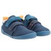 Barefoot textilní tenisky Superfit Vento - Blau/Orange