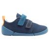 Barefoot textilní tenisky Superfit Vento - Blau/Orange