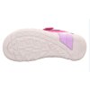 Barefoot textilní tenisky Superfit Trace - Pink/Lila