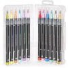 Set 12 fixů Legami Brush Markers - Pastel Colours