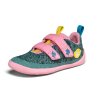 Barefoot tenisky Affenzahn sneaker knit happy - Chameleon