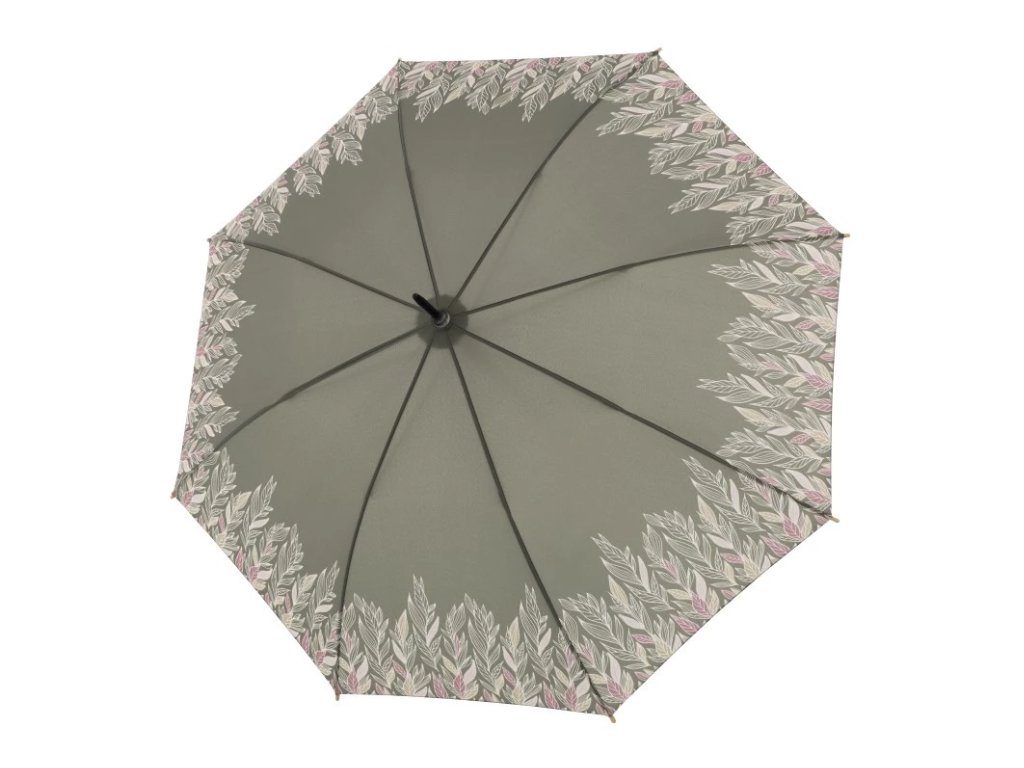 Doppler dámský holový vystřelovací EKO deštník khaki | mylovebag