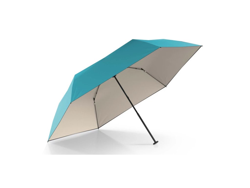 Doppler dámský skládací deštník Zero uni ultra Sun tyrkysový | mylovebag
