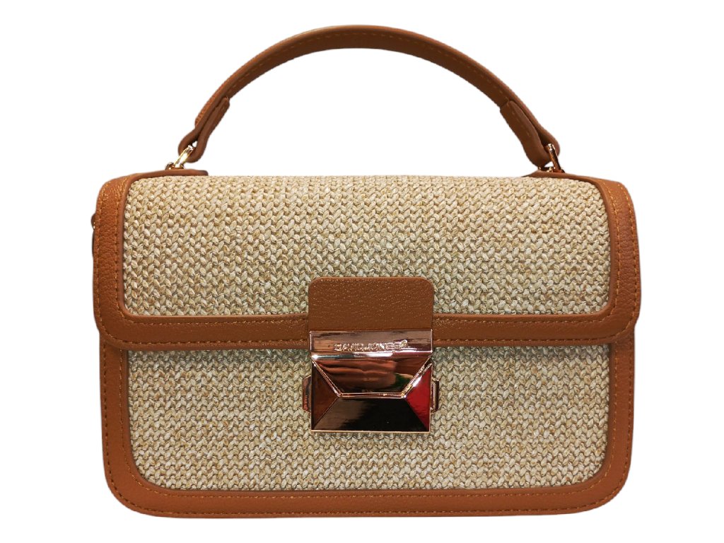 David Jones menší crossbody do ruky- koňaková