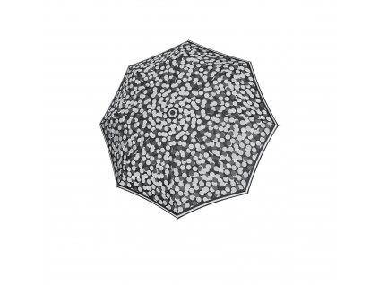 Doppler dámský skládací plně automatický deštník Fiber Magic Black a White