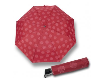 Doppler dámský skládací deštník Mini Fiber červený