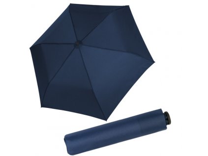 Doppler dětský/dámský skládací deštník Zero 99 tmavě modrý