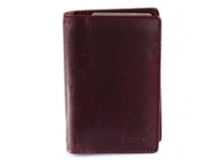 Lagen peněženka-dokladovka vínová