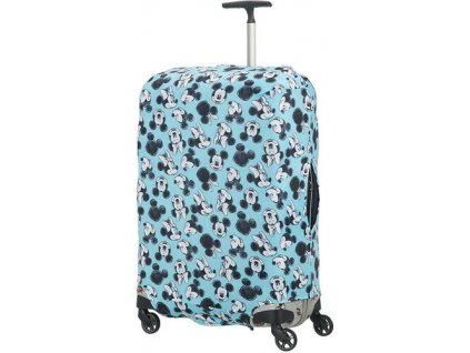 Samsonite obal na kufr M Mickey/Minnie modrý