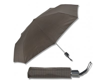 Doppler pánský skládací deštník Mini Fiber hnědý