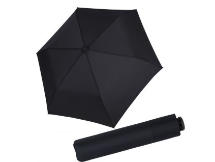 Doppler dětský/dámský skládací deštník Zero 99 černý