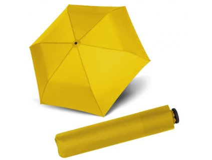 Doppler dětský/dámský skládací deštník Zero 99 žlutý