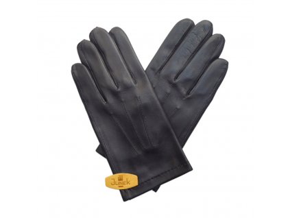 Pánské kožené rukavice -černé