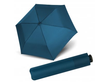 Doppler dětský/dámský skládací deštník Zero 99 středně modrý