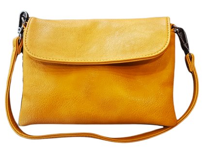 Dámská malá crossbody kabelka Flora&Co hořčicová