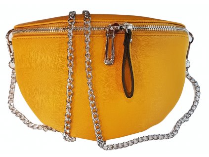 Dámská crossbody kabelka 2v1 Flora&Co hořčicová