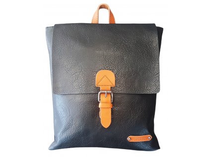 Dámský batoh Flora&Co s přezkou černý