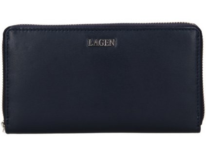 Lagen dámská peněženka kožená modrá