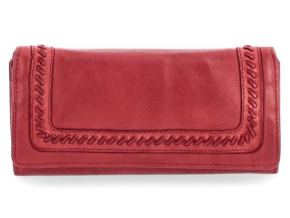 NOELIA BOLGER kožená peněženka červená
