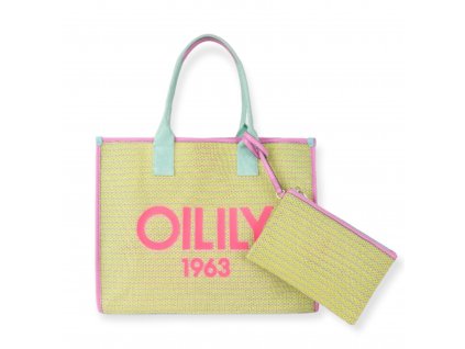 Oilily Sixty shopper taška žlutá