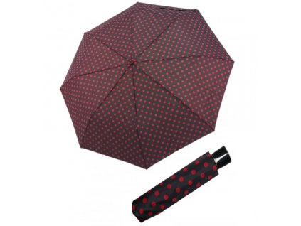 Doppler dámský skládací deštník Fiber Mini černý